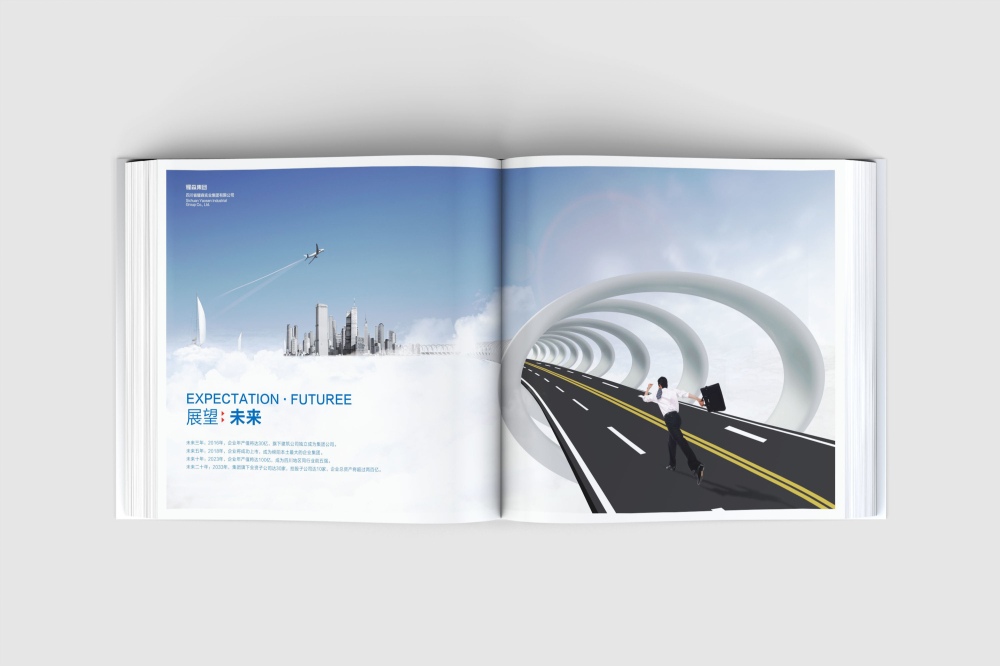 宽城区画册设计